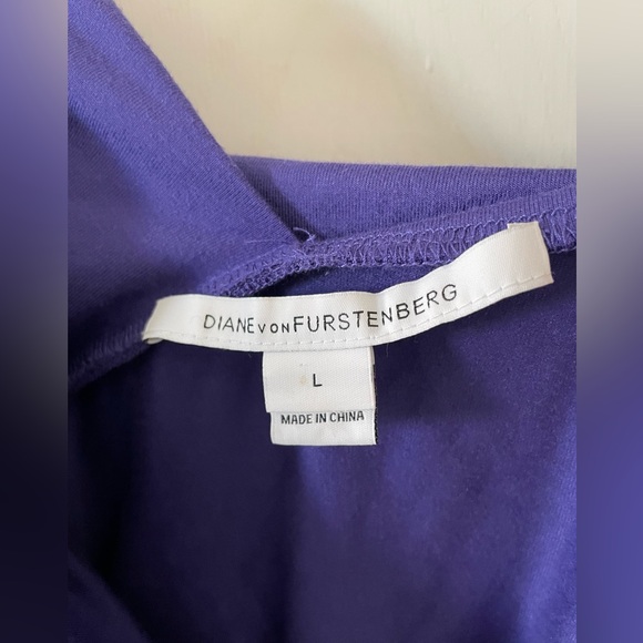 Purple Diane Von Furstenberg Dress - Picture 3 of 5